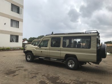 safari cars in Tanzania